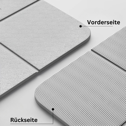 Faltbare Yoga-Matte, doppelseitiges Antirutsch-Design